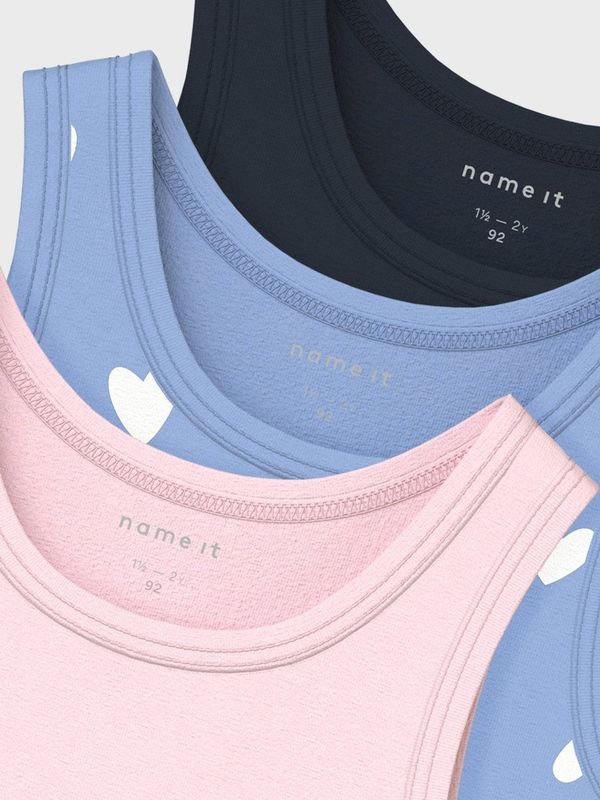 Name It - NkfTank - Onderhemden - Serenity - 4-Pack