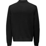 Onsjacob - Gebreid Vest - V-Hals - Lange Mouwen - Knoopsluiting - Regular Fit