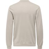 Only & Sons - Onswyler Life Reg Half Zip Polo - Beige