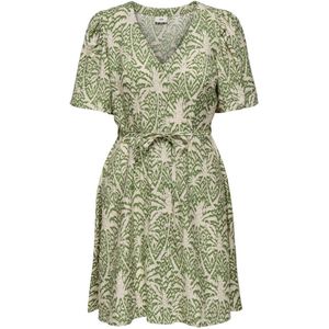 JDY - Jdytroya Life S/S Korte Jurk - Kale - Dames - 1 Stuk