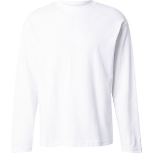 Selected Homme - Slhlooseoscar LS O-Neck TEE - T-Shirt - Wit - Katoen