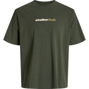 Jack & Jones - Jjrody TEE SS Crew Neck - Heren Top - Groen