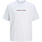 Jack & Jones, Heren, Tops, Wit, Maat: L