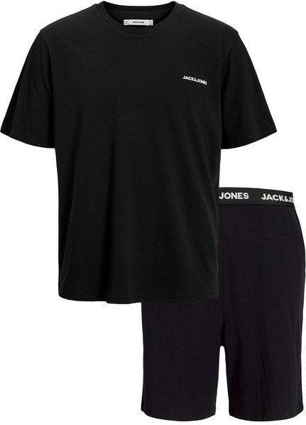 Jack&Jones Heren Jaceverest T-shirt & Shorts Set Black