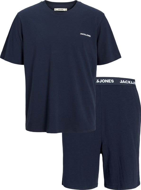 Jack&Jones Heren Jaceverest T-shirt & Shorts Set Navy Blazer