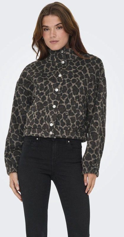 Only - EMILIA - Damesblouson - Luipaardprint - Regular Fit