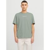 T-shirt met ronde hals JACK & JONES. Katoen materiaal. Maten XXL. Groen kleur