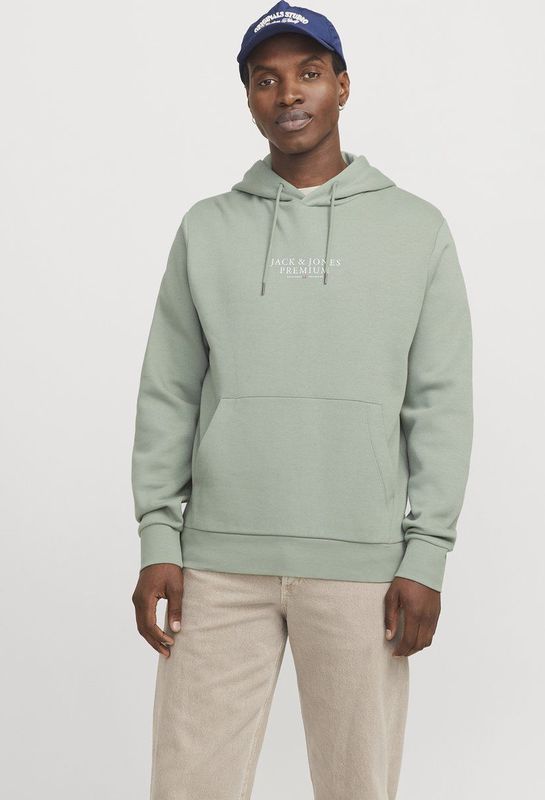 Jack & Jones - Archie - Hoodie - Groen - 70% Katoen 30% Polyester