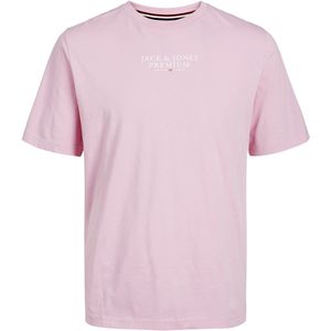 Jack & Jones - JPRBLUARCHIE TEE CREW NECK - T-shirt - Pink Nectar - 100% Katoen