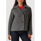 Selected Femme - Slfalma Boucle Lano Jas - Grijs - Wol