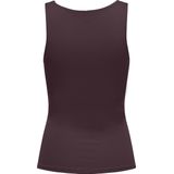 ONLY dames top 2-ways fit bordeaux rood