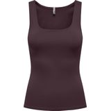 ONLY dames top 2-ways fit bordeaux rood