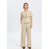 Blouse - Gestreept - Katoen - Normale Pasvorm