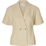 Blouse - Gestreept - Katoen - Normale Pasvorm