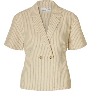 Blouse - Gestreept - Katoen - Normale Pasvorm