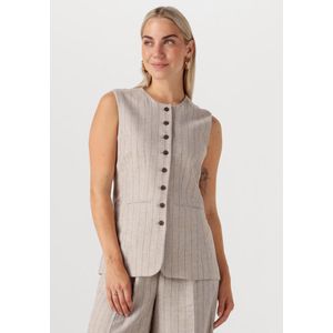 Selected Femme - Slfvilka SUN Long Vest - Beige - Gilet