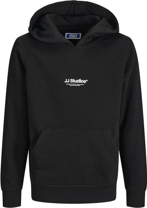 Jack and Jones Junior - Hoodie - Groen - Geborstelde Stof