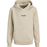 Jack and Jones Junior - Hoodie - Groen - Geborstelde Stof