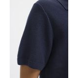Jack & Jones - Jprcceaston Polo - Navy - 100% Katoen