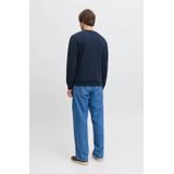 JJ REBEL - JREBDRUMMER - Sweater - Donkerblauw - Regular Pasvorm