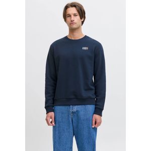 JJ REBEL - JREBDRUMMER - Sweater - Donkerblauw - Regular Pasvorm