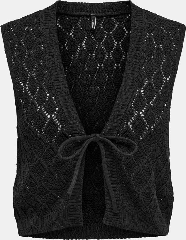 Onlchili - Vest - Gebreid - V-Hals - Mouwloos