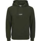 Hoodie - Groen - 80% Biologisch Katoen, 20% Gerecycled Polyester