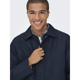 Onshall - Jas - Gespreide Kraag - Ritssluiting - Polyester Voering