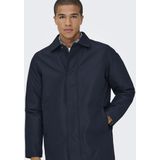 Onshall - Jas - Gespreide Kraag - Ritssluiting - Polyester Voering