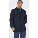 Onshall - Jas - Gespreide Kraag - Ritssluiting - Polyester Voering