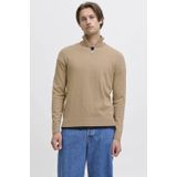 JJ REBEL - JREBCALLUM KNIT HALF ZIP - Gebreide Pullover - Heren