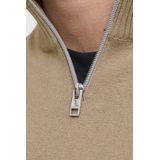 JJ REBEL - JREBCALLUM KNIT HALF ZIP - Gebreide Pullover - Heren