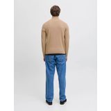 JJ REBEL - JREBCALLUM KNIT HALF ZIP - Gebreide Pullover - Heren