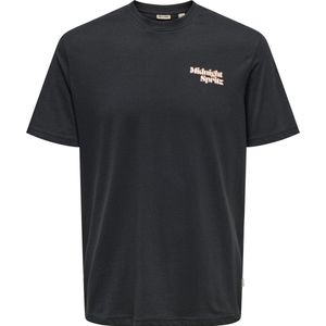 Only & Sons - ONSCHRIS - T-shirt - Lichtblauw - Motiefprint