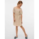Vmmymilo - Korte Jurk - Vierkante Hals - Korte Mouwen - Regular Fit