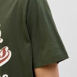 T-shirt - O-hals - Korte Mouwen - Zacht Gekamd Jersey