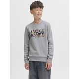 JACK&JONES - JJGEPLAS - Sweatshirt - Jongens - Ronde Hals - Lange Mouwen
