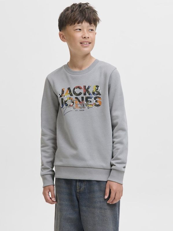 JACK&JONES - JJGEPLAS - Sweatshirt - Jongens - Ronde Hals - Lange Mouwen
