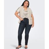 ONLY CARMAKOMA - Carbrynja - Top - V-Hals - Korte Mouwen - Regular Fit