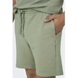 Only & Sons - Korte Broek - Seagrass - Katoen/Elastaan