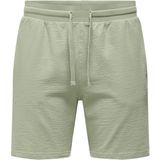 Only & Sons - Korte Broek - Seagrass - Katoen/Elastaan