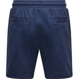 Only & Sons - Korte Broek - Navy - Biologisch Katoen