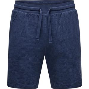 ONLY & SONS Short - Naval Academy - Katoen - Regular Fit