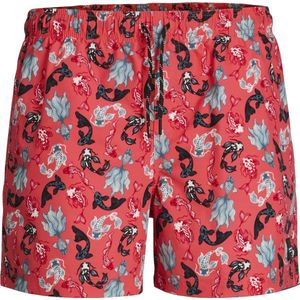 JACK & JONES Heren Jpstmaui Jjswim Novelty AOP AKM Sn Jnr, hot coral, 128 NL