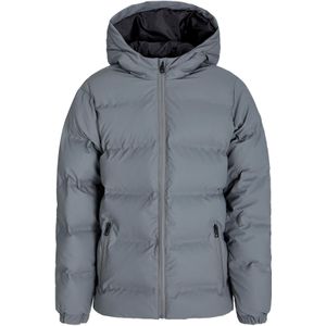 Jack & Jones - Junior - Gewatteerde Jas - Grijs - Warm Gevoerd