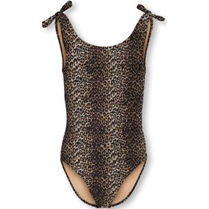 Kogbeach - Badpak - Kleurrijk - Wijde Banden - Strik Detail