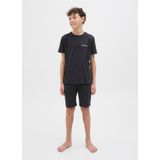 JACK & JONES JUNIOR - Korte Broek - Zomer Set - T-shirt met Korte Mouwen
