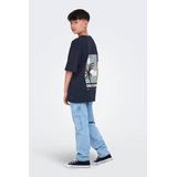 Only & Sons - Artsy Life Printed Shirt - Junior - Kleur - Materiaal