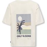 ONLY & SONS JUNIOR - T-shirt - Katoen - O-hals - Korte Mouwen