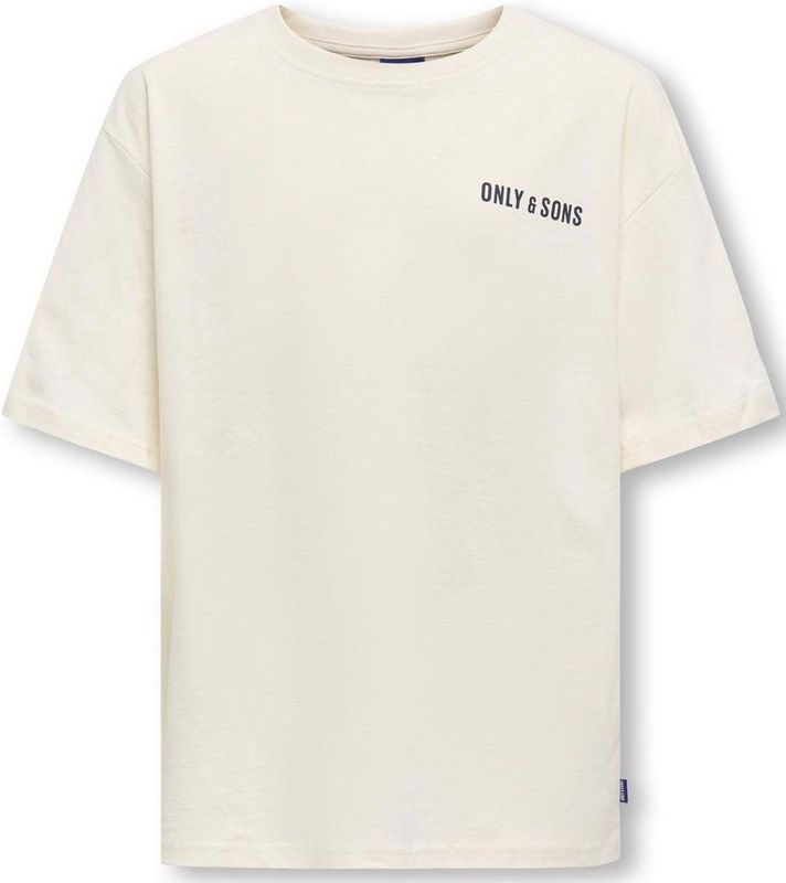 ONLY & SONS JUNIOR - T-shirt - Katoen - O-hals - Korte Mouwen